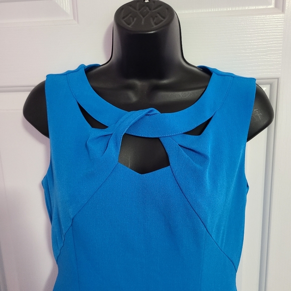Jones studio  size 4 blue dress - Picture 4 of 4